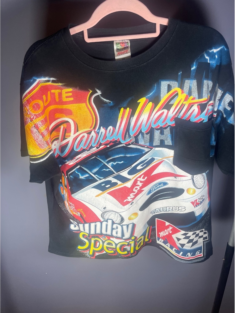 Vintage Darrell Waltrip Racing Graphic T-Shirt XL